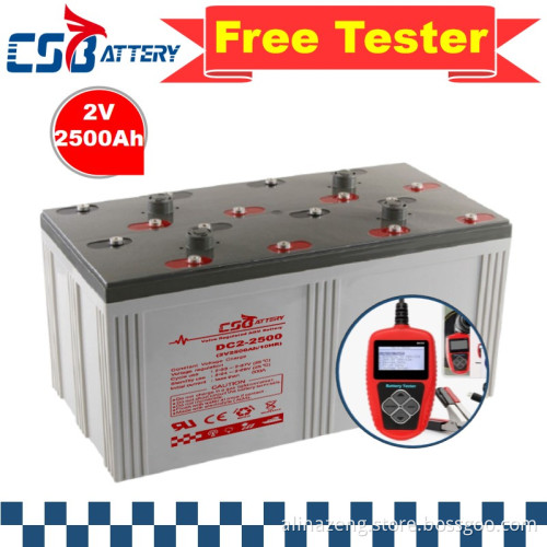 Csbattery 2V200ah Deep Cycle Solar Gel Battery for Data-Center/Telecom/UPS/Energy-Infrastructure/Replacement/Vs: Sacred-Sun/Ritar